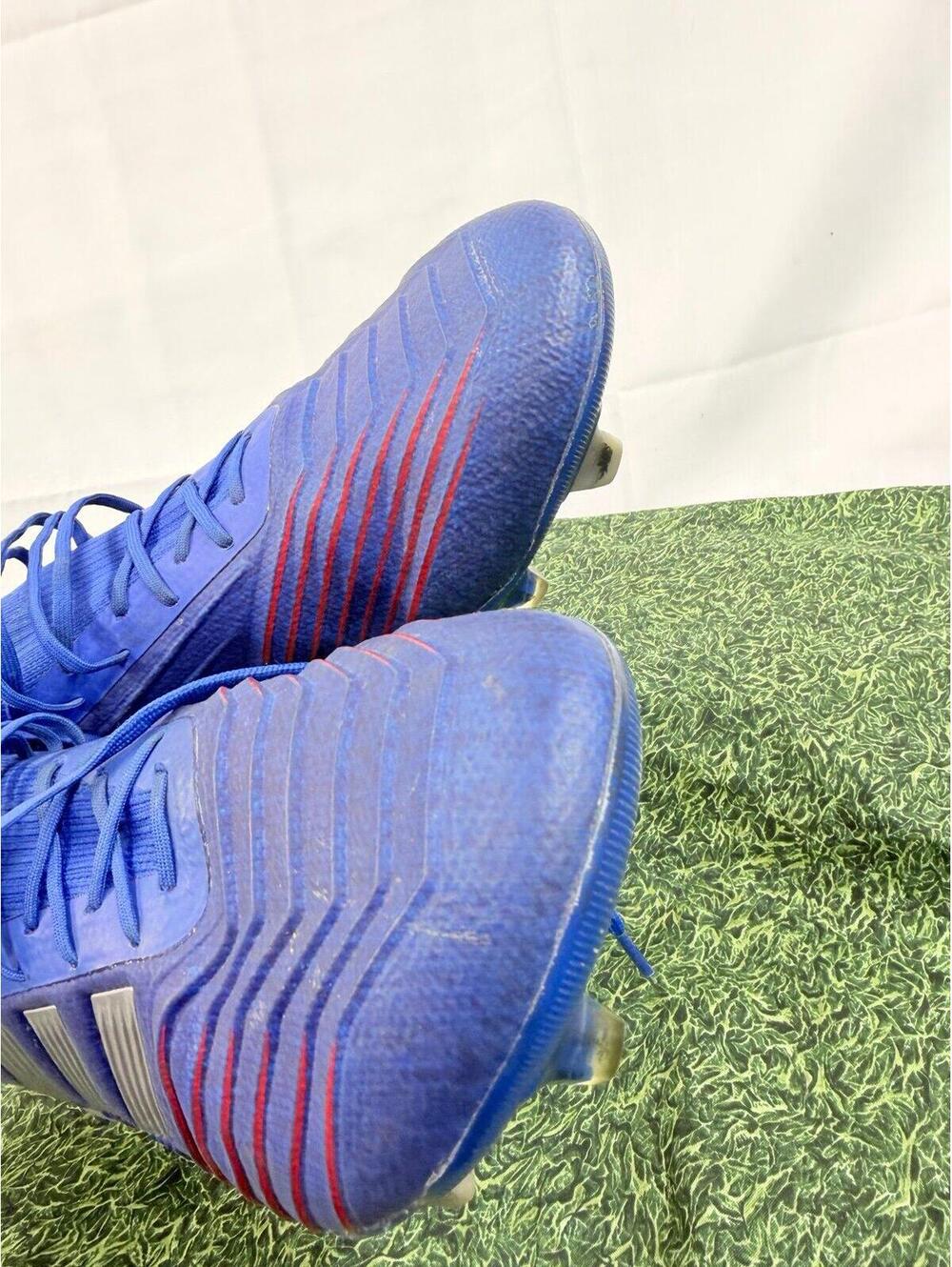 Adidas Predator 19.1 FG  Elite Blue boots Cleats mens Football/Soccers sz 9 - Picture 6 of 9